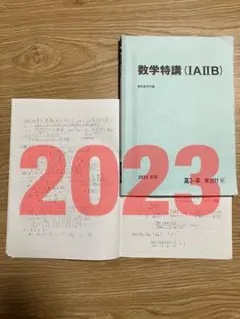 駿台　数学特講ⅠAⅡB　鉄緑会河合塾Z会SEG東進　東大早慶　おまけ全講義ノート