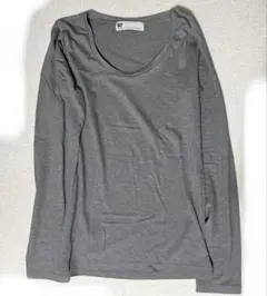 SLY グレー 長袖 Tシャツ サイズ2