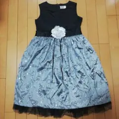 MOTHERWAYS コサージュ付きドレス140