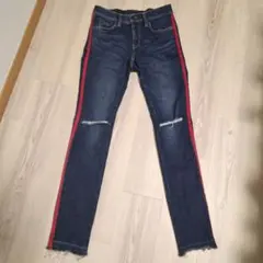ヒステリックグラマー 00s初期 サブリナ デニムパンツ ヒステリックグラマー 00s初期 スタッズ付き サブリナ デニムパンツ