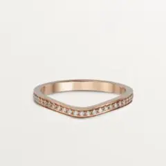 未使用品⭐︎カルティエ バレリーナ ダイヤ リング ピンクゴールド 47 