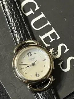 ★ 稼働品 90年代？ GUESS ビンテージ シェル レディース 腕時計のサムネイル