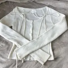 レディース　トップス　白　韓国系