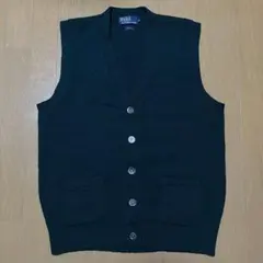 Ralph Lauren ラルフローレン ニットベスト 90s ウール Lサイズ