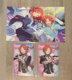 あんスタ2wink葵ゆうた葵ひなたミュージアムカード、7周年缶バッジ