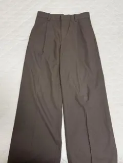 メンズ スラックス ブラウン