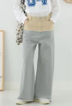 お値下げ　未使用　Ray BEAMS / ウエスト キリカエ スウェットパンツ