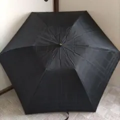 ☆BURBERRY☆バーバリー☆折りたたみ傘☆黒☆チェック柄☆手動☆