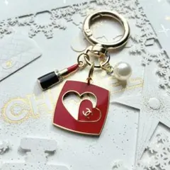 CHANEL ハート型チャーム　ノベルティ　バレンタイン