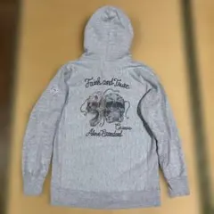 CRIMIE クライミー スカル ロゴ スウェット ZIP パーカー 灰L レア