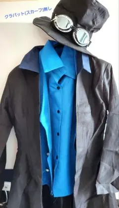 ONE PIECE　ワンピース　サボ　コスプレ　女性L　ウィッグ付き
