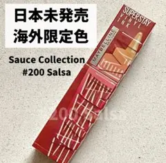 日本未発売 海外限定 メイベリン スーパーステイインク 200 SALSAのサムネイル