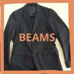 BEAMS テーラード　カジュアルジャケット ブラック　M