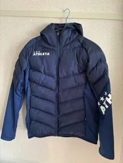 アスレタ ATHLETA 中綿ウォームジャケット　ネイビー　M