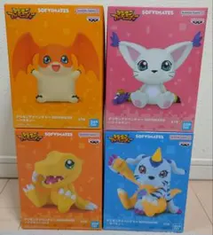 デジモンアドベンチャー SOFIMATES フィギュア 4体セット