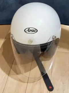 ム*ド様 821/Arai SZ-F アライ　ジェットヘルメット 白　59-60 821/Arai SZ-F アライ ジェットヘルメット 白 59-60 - メルカリ
