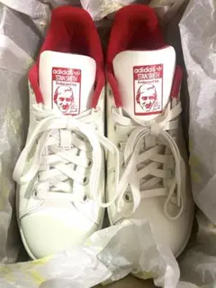 adidas originals stansmith ホワイト レッド✨24cm