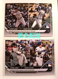 topps now 大谷翔平＆ジャッジ／2025−239、353　2枚セット
