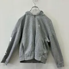 [a1489]adidas ストリートパーカー アスレスティック グレー Sのサムネイル