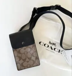 COACH ショルダーバッグ メンズ　レディース　保存袋付き