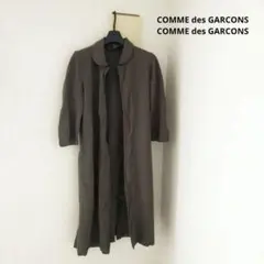 ● 꼼데가르송 꼼데가르송 ●ポリ縮 ねじれ コート ジャケット