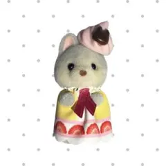 シルバニアファミリー【ケーキパーティーシリーズ】【ハスキーの赤ちゃん】