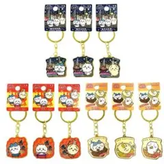 ちいかわ ご当地 限定キャラクターの香港デザインアクリル キーホルダー9個セット