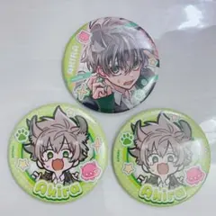 東京エイリアンズ トレーディング缶バッジ（ねこっこ）雨宮零士3点