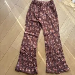 ◆ムチャチャ◆バンビ総柄コットンパンツ　サイズM