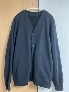 UNIQLO スウェットカーディガン L ブラック