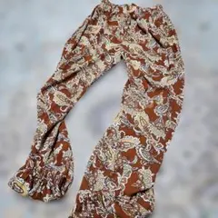 SHEIN ペイズリー柄ロングパンツ 152