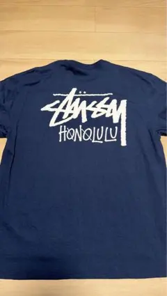 Stussy HONOLULU限定 Tシャツ ネイビー