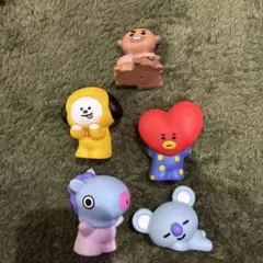 BT21 マスコットフィギュア 5体セット