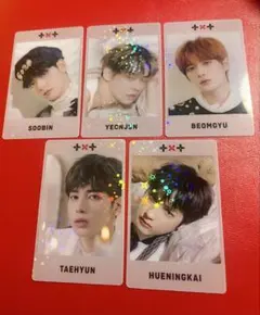 TXT GBGB weverse JP 特典　ホログラムトレカ ５枚セット