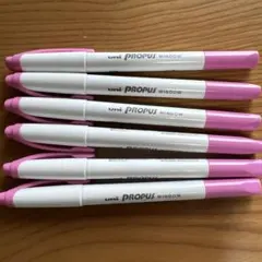 uni PROPLUS WINDOW マーカー 6本セットとラジオ体操本
