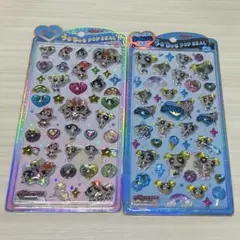 【新品】うるちゅるポップシール/パワパフ２枚セット