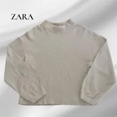 【ZARA】長袖トップス アイボリー Ssize