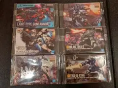 GUNDAMガンプラパッケージアートグミ3 6点セット