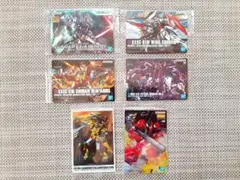 ガンプラパッケージアートグミ2　カード6枚セット　未開封品