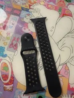 【純正品】Appleアンスラサイト/ブラック 42/44/45mm M/Lサイズ