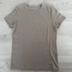 UNIQLO ベージュ 半袖Tシャツ M