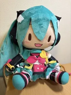 未開封】初音ミク マジカルミライ2018 ふわふわぬいぐるみ(L) - メルカリ