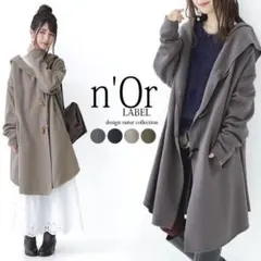 オシャレウォーカー 『n'Orリラクシング裏起毛ダッフルパーカー』コート