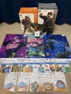 ジョジョの奇妙な冒険　一番くじ　C賞&ラストワン賞&下位賞　　計17点セット