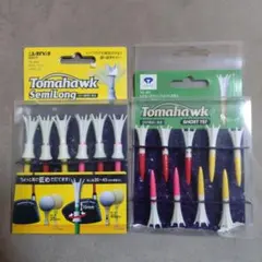 Tomahawk ゴルフティー セミロングとショート各6個入り
