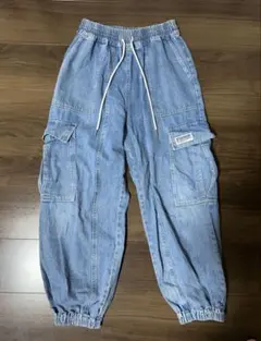デニムカーゴパンツ160