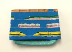 マチ付き移動ポケット 電車 新幹線 名前タグ付き