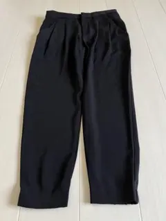 ユニクロ ドレープジョガーパンツ 黒