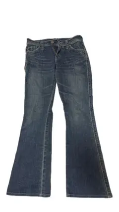 フレアデニム　y2k ブーツカット デニム パンツ　26×32 平成