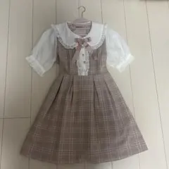 アマベル、Twinkle Sparkle チェックセーラー ワンピース - メルカリ